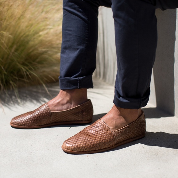 Nisolo Alejandro Woven Leather Slip-On Shoes main image 5